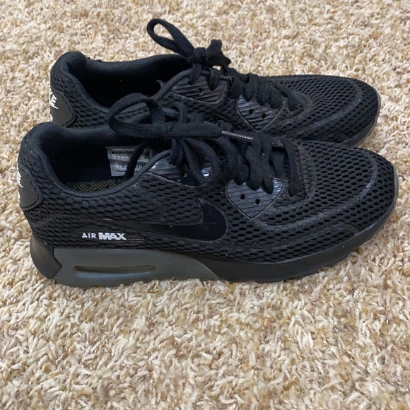 NIKE AIR MAX 90 ultra BREATHE 8.5 BLACK - Picture 3 of 12